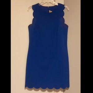 Scalloped J. Crew dress 🥂